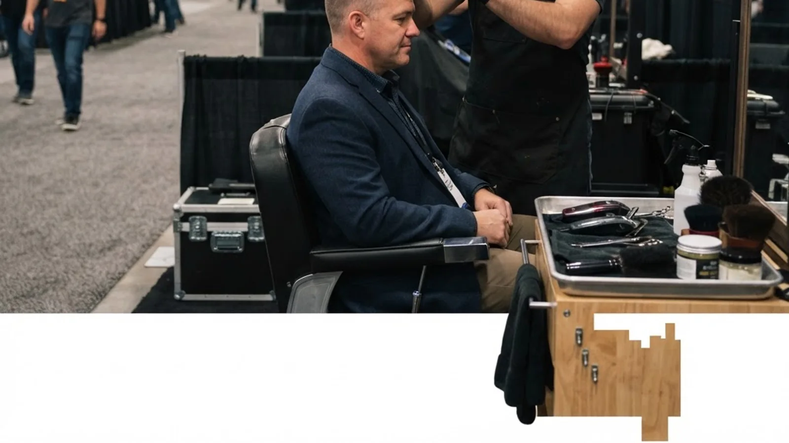 Las Vegas Convention Center Mobile Barber Service