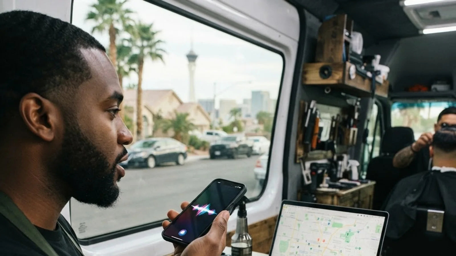 Voice search optimization strategy for mobile barber services in Las Vegas
